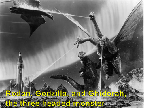 picture of Rodan from the old monster movie